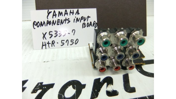 Yamaha  X5335-7  module component input  board